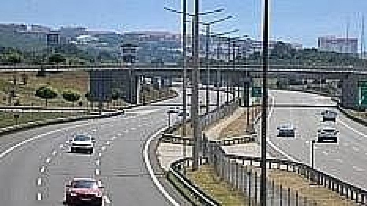 TEM’in Bolu geçişinde bayram dönüşü trafiği rahat