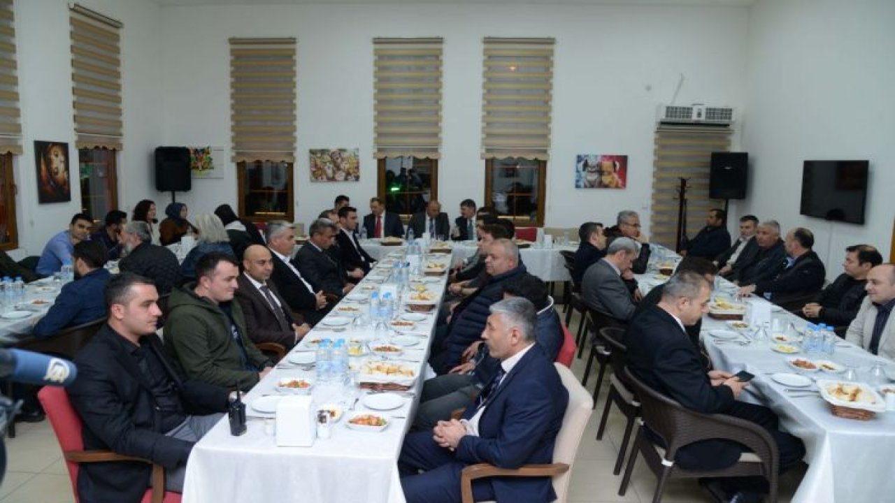 Başkan Yılmaz, emniyet teşkilatını yemekte ağırladı