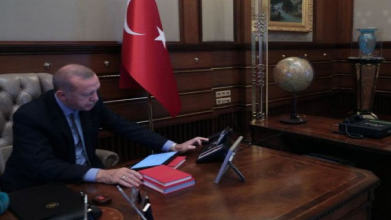 Cumhurbaşkanı Erdoğan Lapid'le Görüştü...