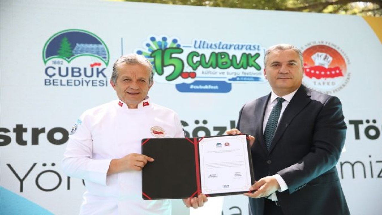 15. Uluslararası Çubuk Turşu ve Kültür Festivalinde Minik Eller Dilek Turşusu Kurdu...