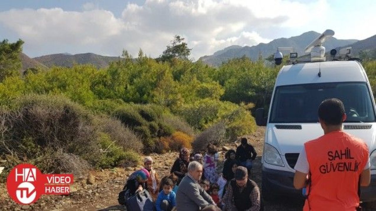 Muğla’da 62 göçmen ve bir organizatör yakalandı