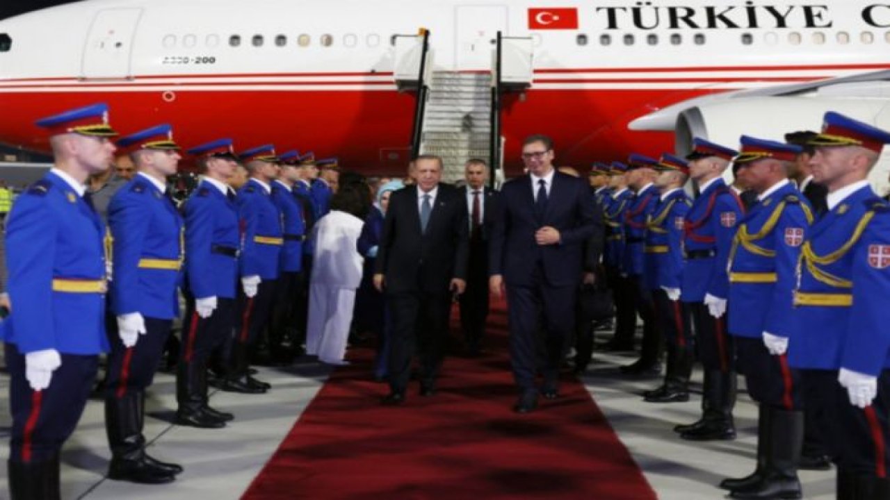 Cumhurbaşkanı Erdoğan, Sırbistan’da
