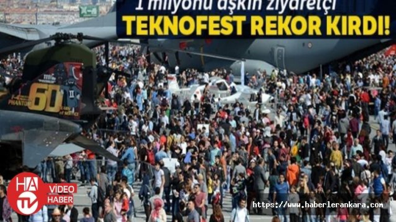 "TEKNOFEST’te hedef 1 milyon ziyaretçiye ulaşmak"