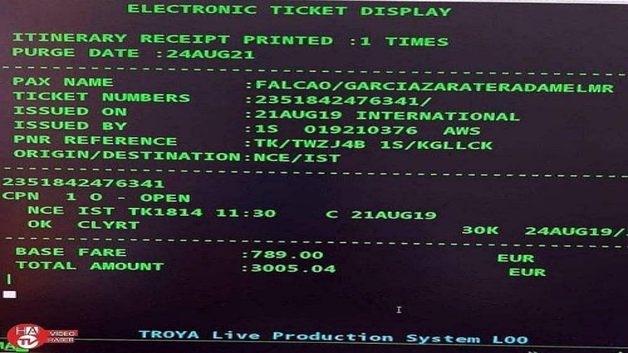 TGS’den sosyal medyadaki Falcao bilet görseline yalanlama