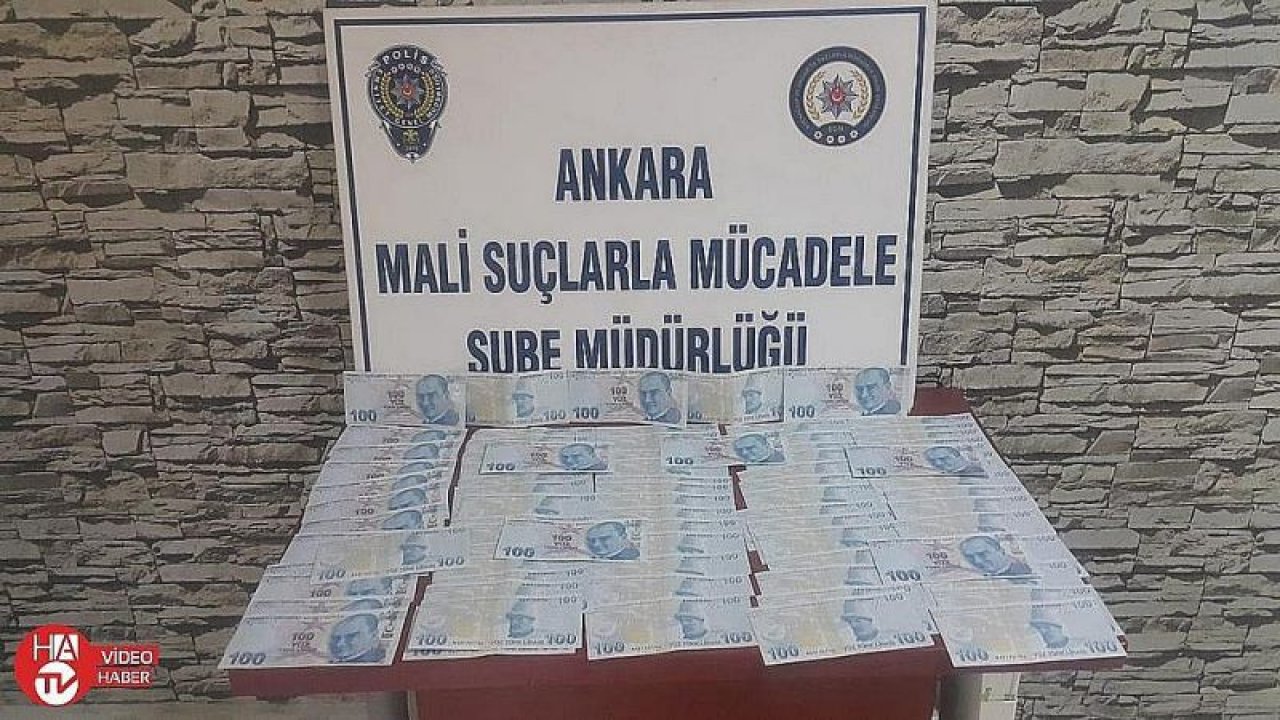 Piyasaya sahte para sürecekti polis yakaladı