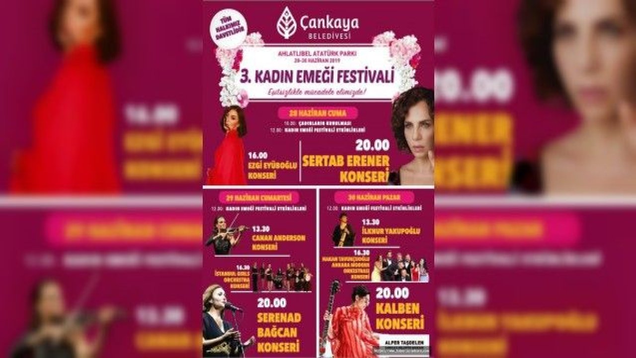 Kadın Emeği Festivali Sertab Erener Konseriyle Başlıyor