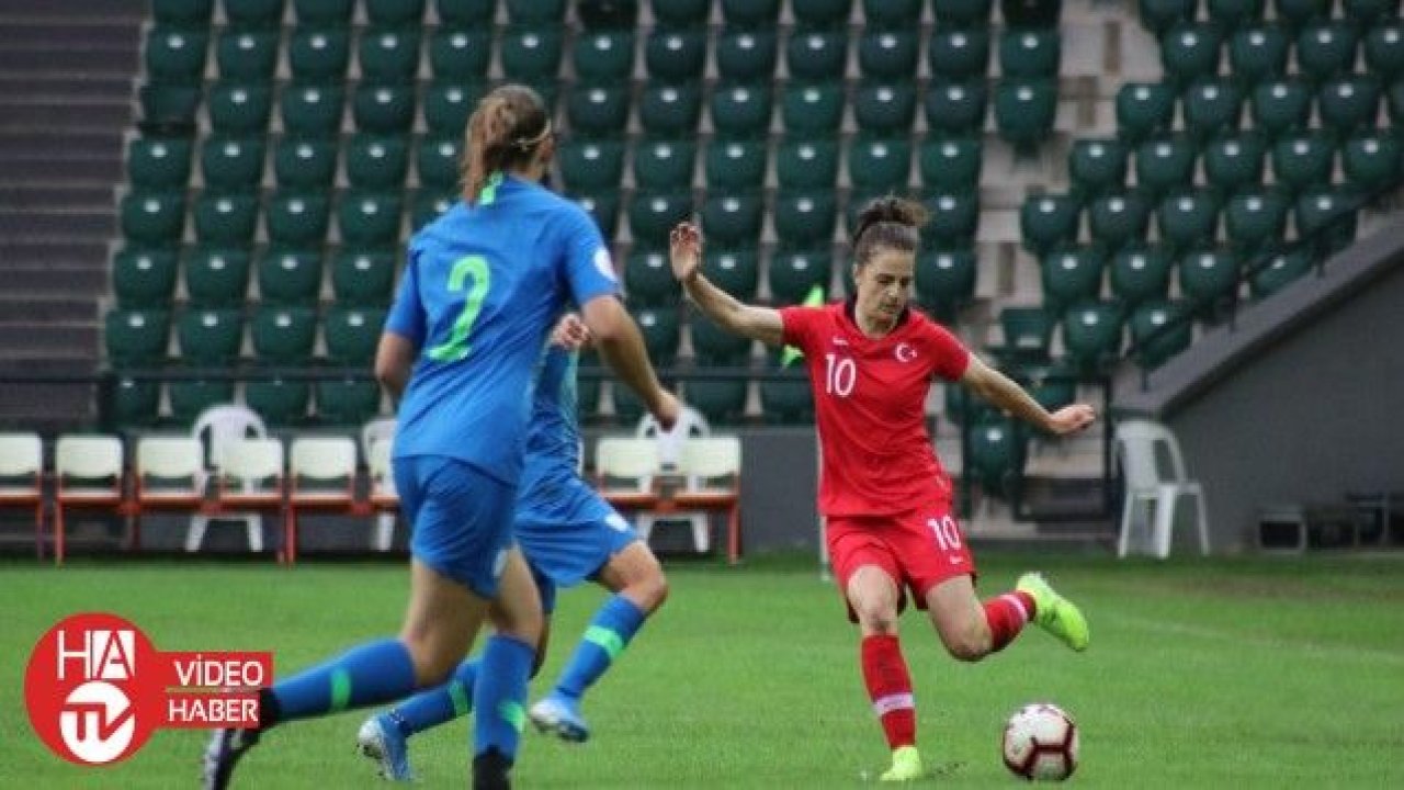 Kadınlar Avrupa Futbol Şampiyonası: Türkiye: 1 - Slovenya: 6 (Maç sonucu)