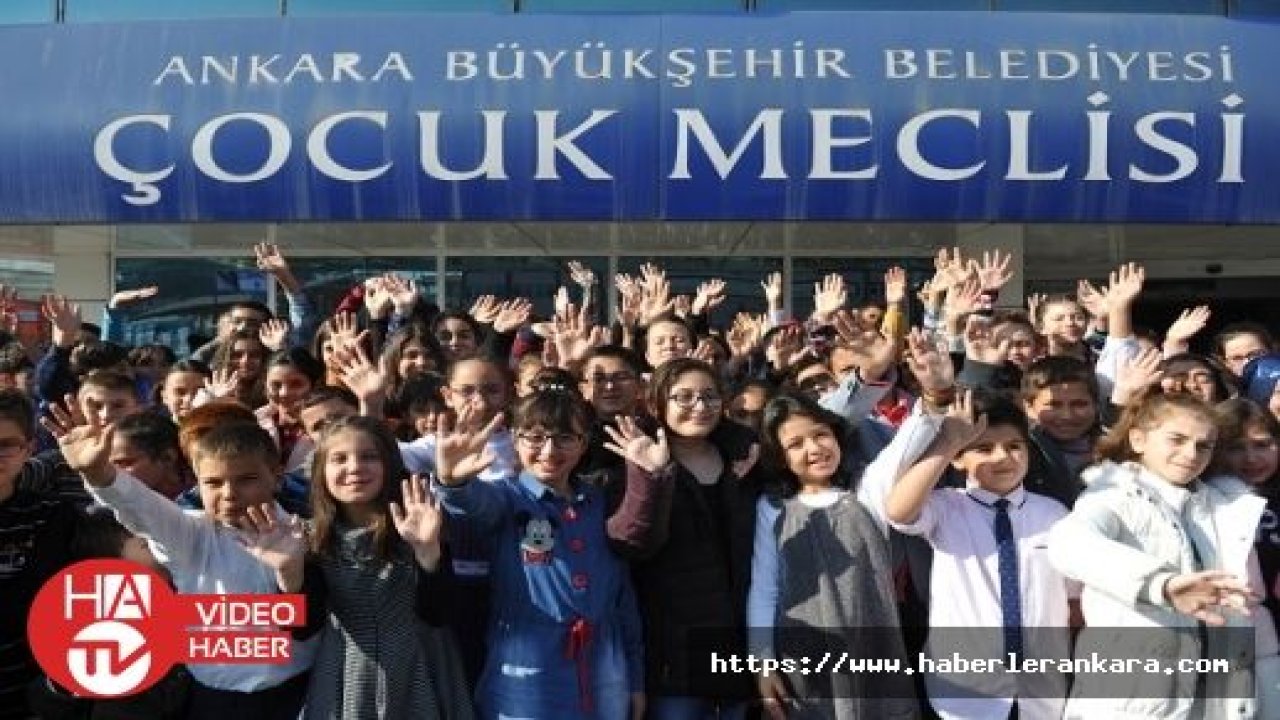 Ankara Çocuk Meclisi'nde yeni dönem hazırlığı