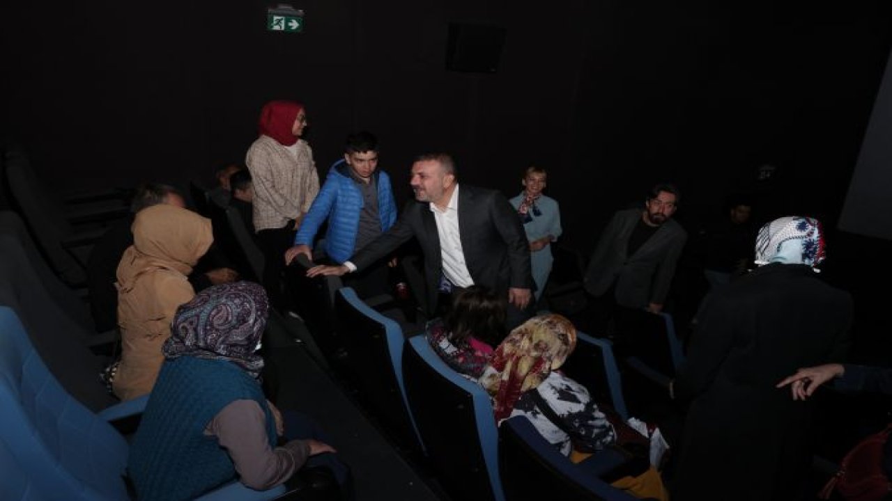 Sincan Belediye Başkanı Murat Ercan Özel Çocuklarla Sinemada Buluştu...