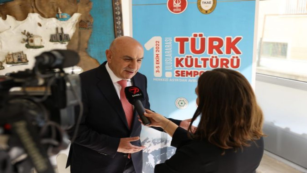 ‘Uluslararası Türk Kültürü Sempozyumu’ Keçiören’de Başladı...