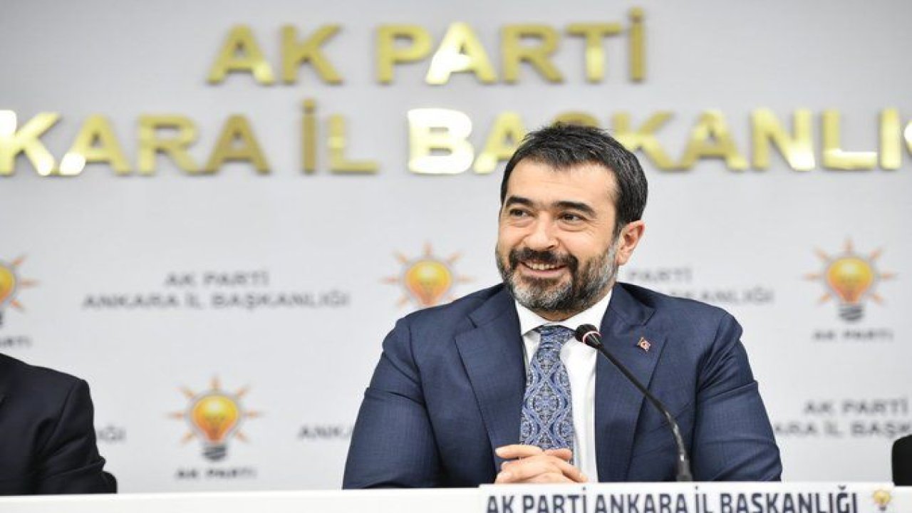 AK Parti Ankara İl Başkanı Hakan Han Özcan: "Vatandaşlarımız müsterih olsun"