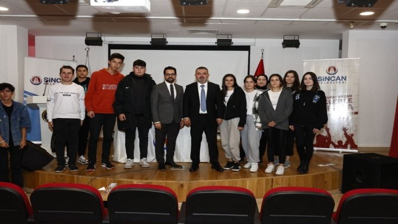 Ankara Haber; Sincan Belediye Başkanı Ercan Yeniden Gençlerle Baş Başa...