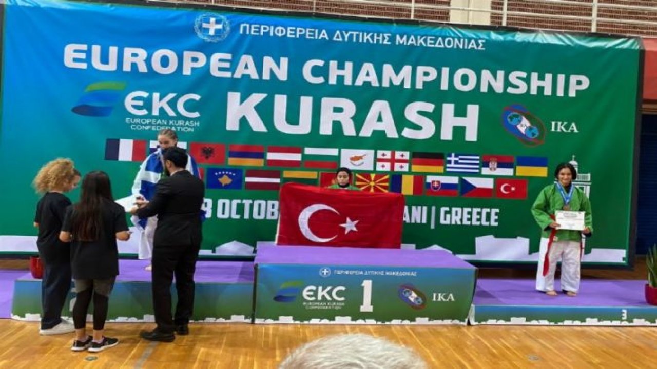 Yunanistan’da İstiklal Marşını Okutan Rabia Demir Avrupa Şampiyonu Oldu!