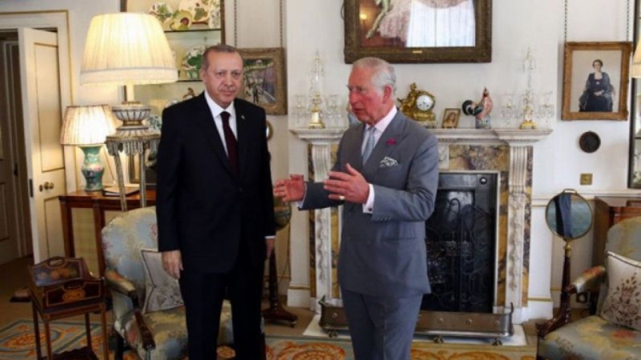 Cumhurbaşkanı Erdoğan, 3. Charles ile görüştü