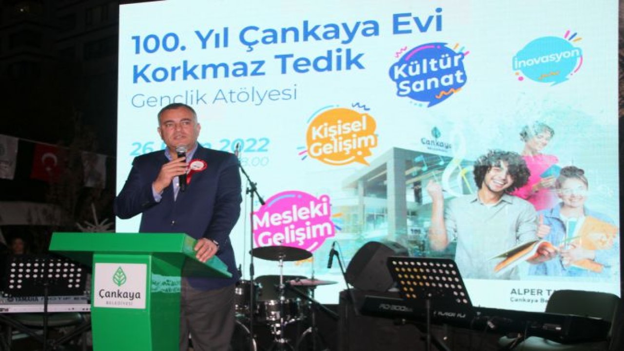 Ankara Haber; Çankaya'da Korkmaz Tedik Gençlik Atölyesi Açıldı...
