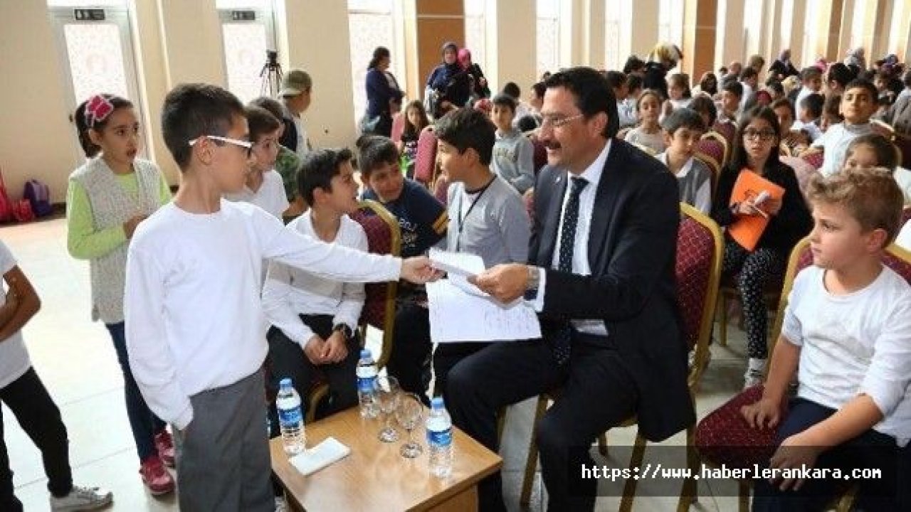 KEDEM (Keçiören Eğitime Destek Merkezi) öğrencilerinden Cumhurbaşkanı'na mektup