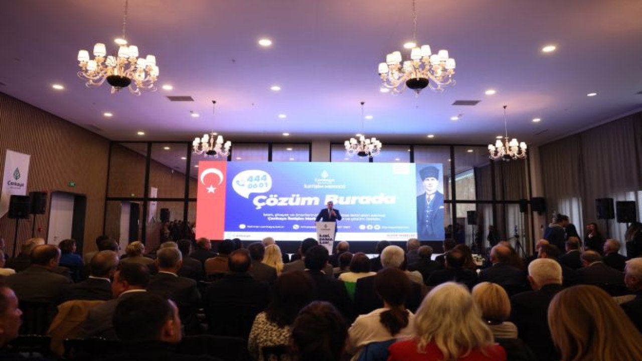 Ankara Haber; Çankaya'da İletişim Merkezi; Çözüm Burada Hizmeti Başladı!