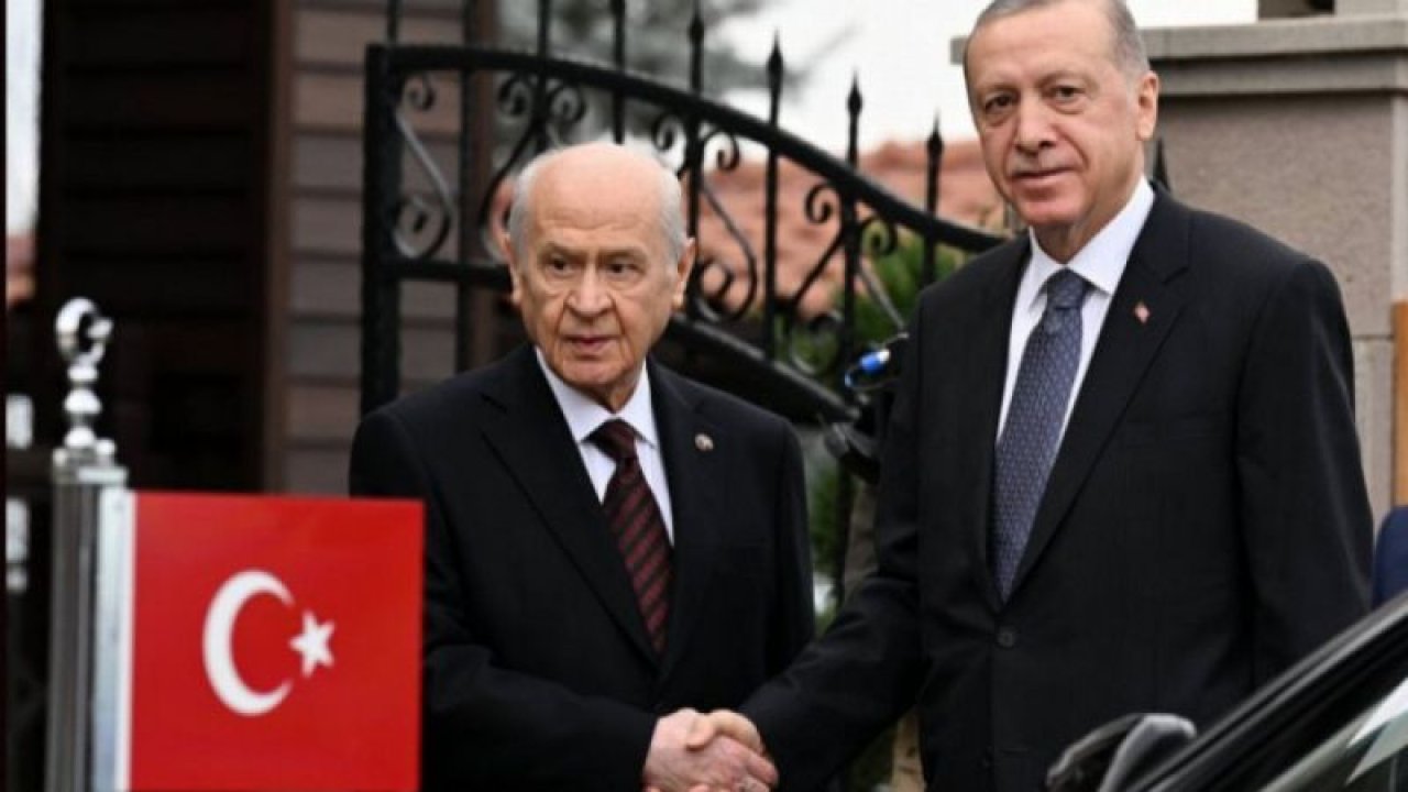 Ankara'da sürpriz ziyaret! Erdoğan, Bahçeli'yle bir araya geldi