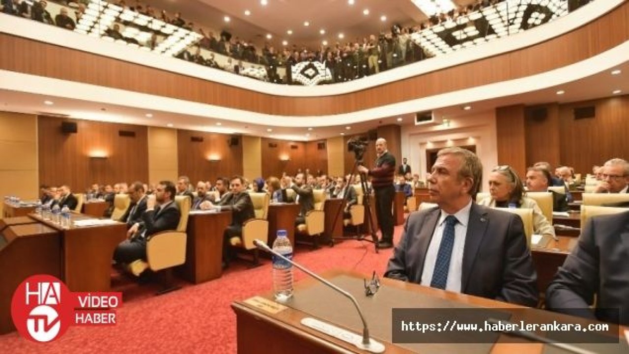 Ankara Büyükşehir Belediye Meclis Toplantısı