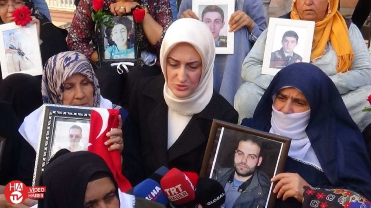 KADEM’den evlatları için eylem yapan ailelere destek ziyareti