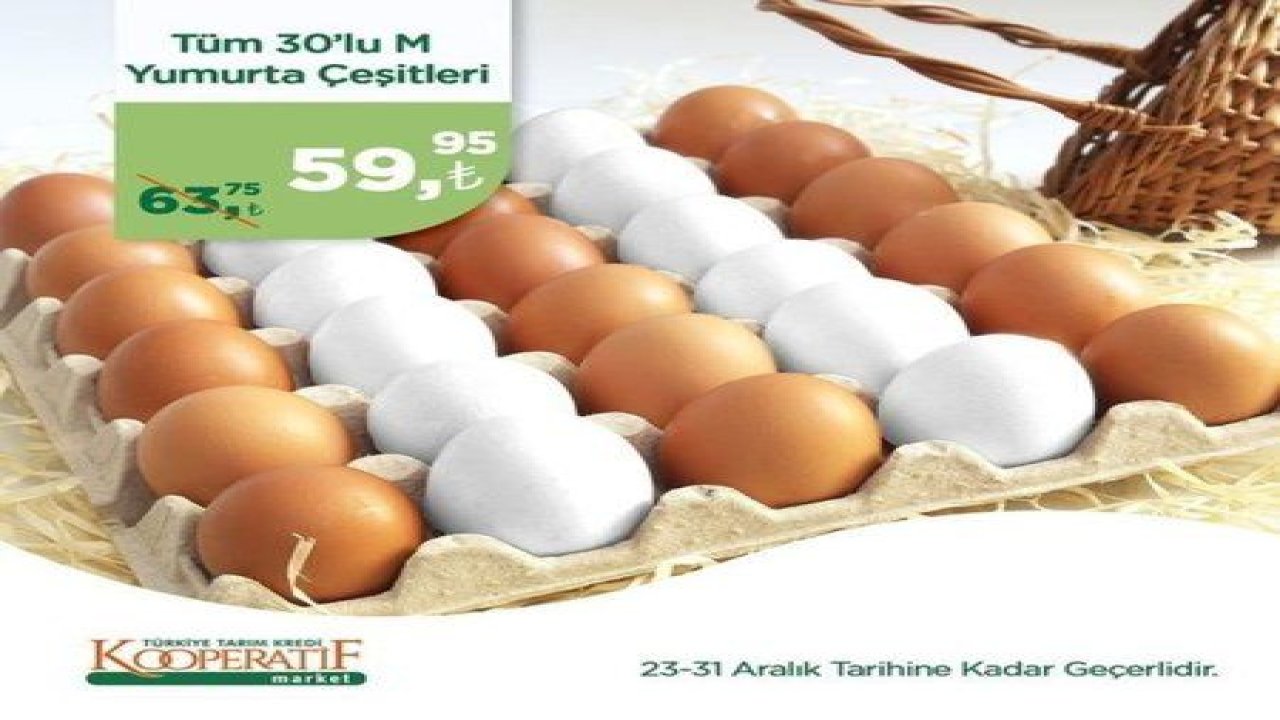 Tarım Kredi Market’te Dev İndirim! Tavuk 32 TL, Yumurta 59 TL, Fındık 64 TL, Kola 15 Lira! Sayılı Günler Kaldı…