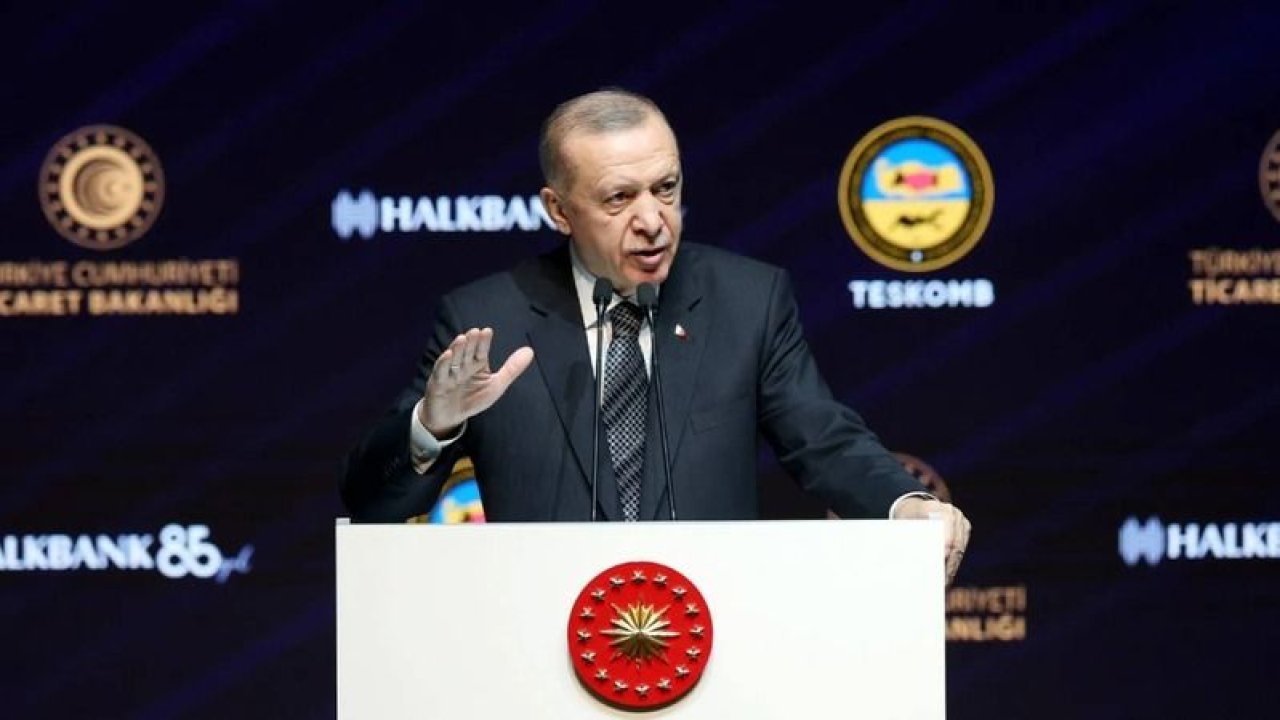 Erdoğan'dan "Yüz Yüze Türkiye Esnaf Buluşması"nda Müjde!