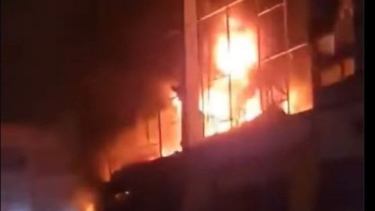 Ankara'da Korkunç Patlama! Kazan Keresteciler Sitesinde Yangın Devam Ediyor...