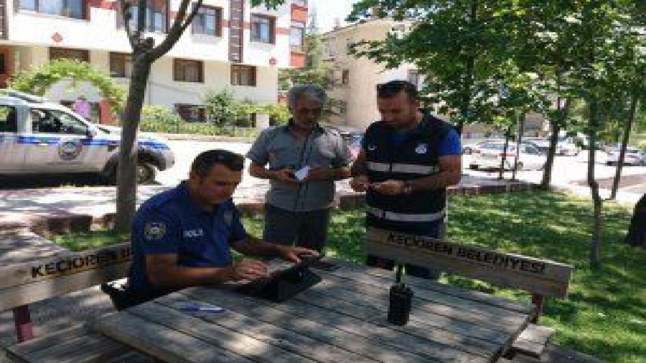 Keçiören İlçe Emniyet Müdürlüğü ilçe genelinde huzur operasyonu düzenledi