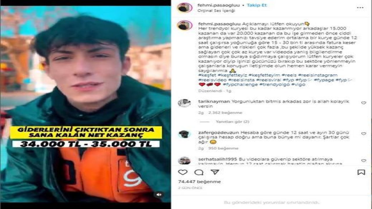 Trendyol Kuryelerinin Ne Kadar Kazandığını Duyunca Şok Olacaksınız! Asgari Ücret Diye Düşünenler Daha Çok Düşünür…