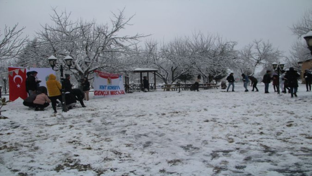 Ankara Haber; Etimesgutlu Gençler Kış Kampında!