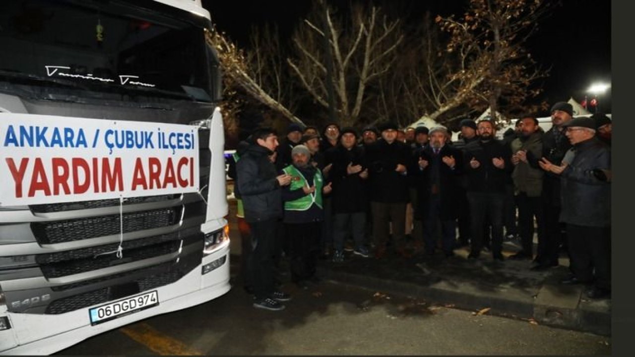 Ankara Haber: Çubuk’ta Deprem Bölgelerine Yardım Seferberliği Başlatıldı!