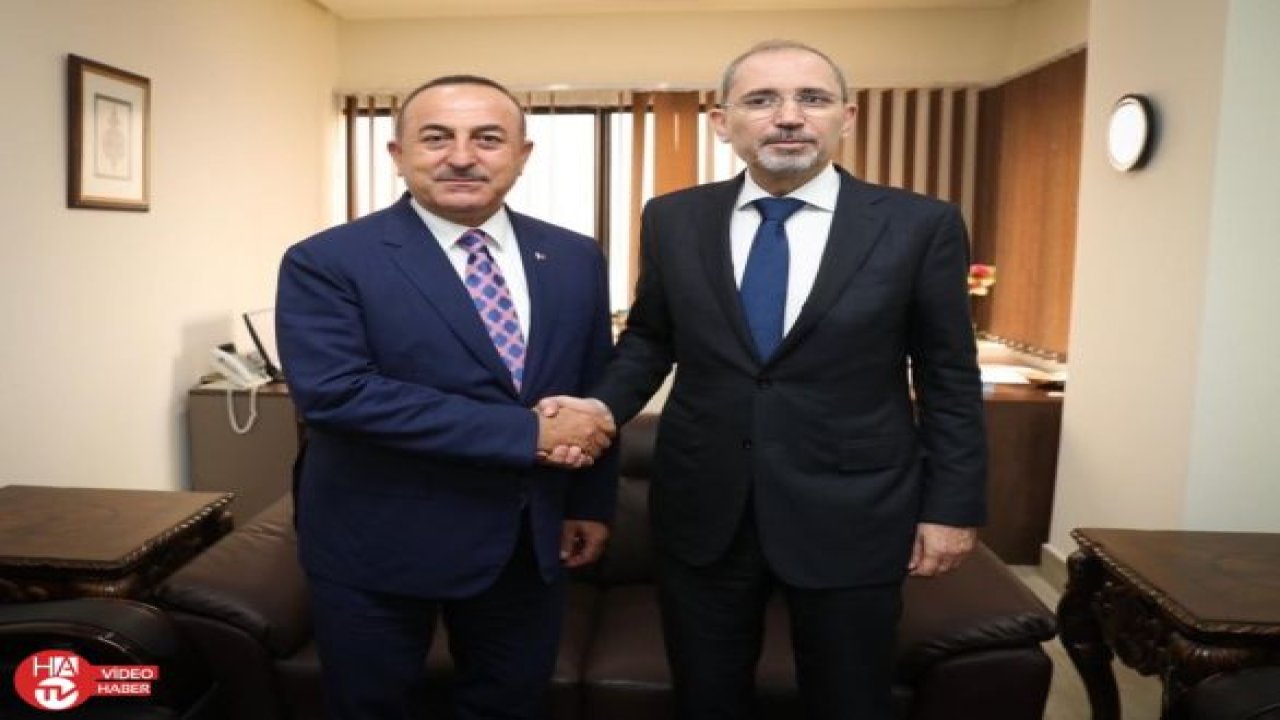 Bakan Çavuşoğlu Filistinli mevkidaşı Malki ile görüştü