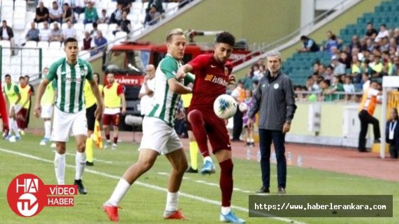 Futbol: Süper Lig Konyaspor: 2  -  Kayserispor: 1
