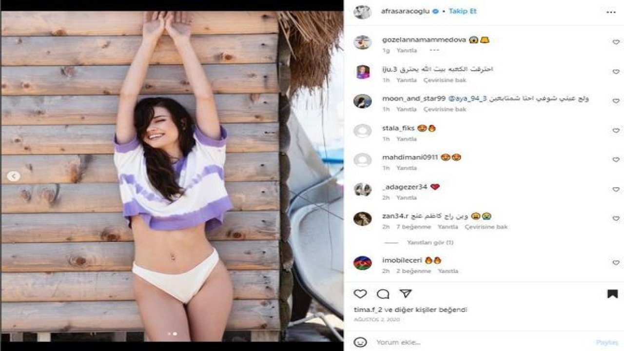 Yalı Çapkını Seyran’ın Alev Ateş Pozları Instagram’ı Salladı! Bikini Altıyla Kamera Karşısına Geçip…