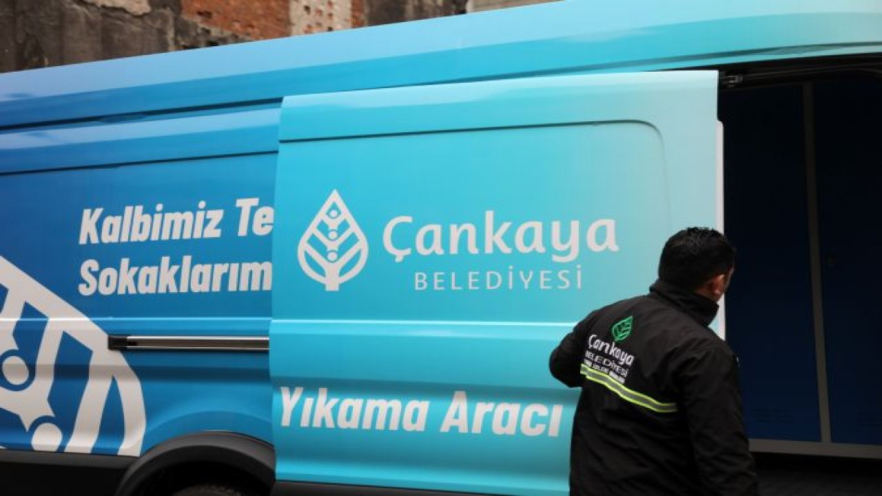 Ankara Haber: Çankaya'da Mobil Jet Yıkama Araçları Yaygınlaşıyor... Az Su Çok Temizlik!