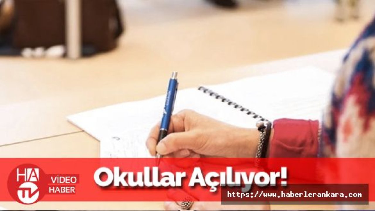 Okullar Açılıyor! Son Günler...