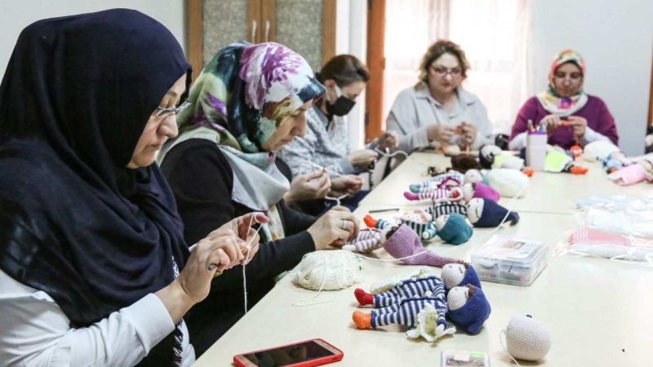 Ankara Haber; Keçiören'de Depremzede Kadınlar İçin Amigurumi Etkinliği!