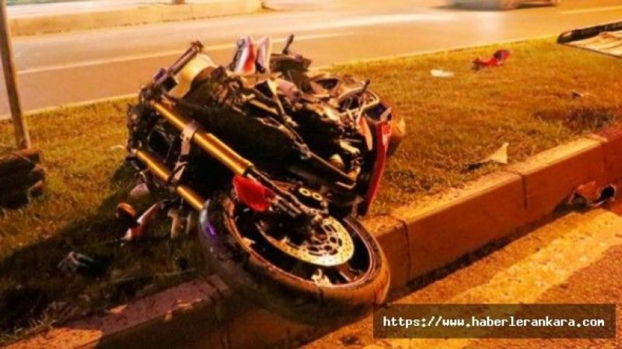 Motosiklet yayaya çarptı: 1 ölü, 2 yaralı