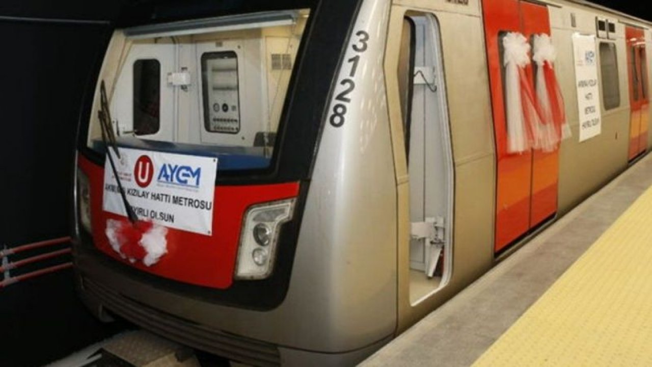 AKM-Gar-Kızılay Metro Hattı 12 Nisan (Bugün) Açılıyor! Raylı Sistemde Ankara’nın Kilidini Açıyor! İşte Durakları…