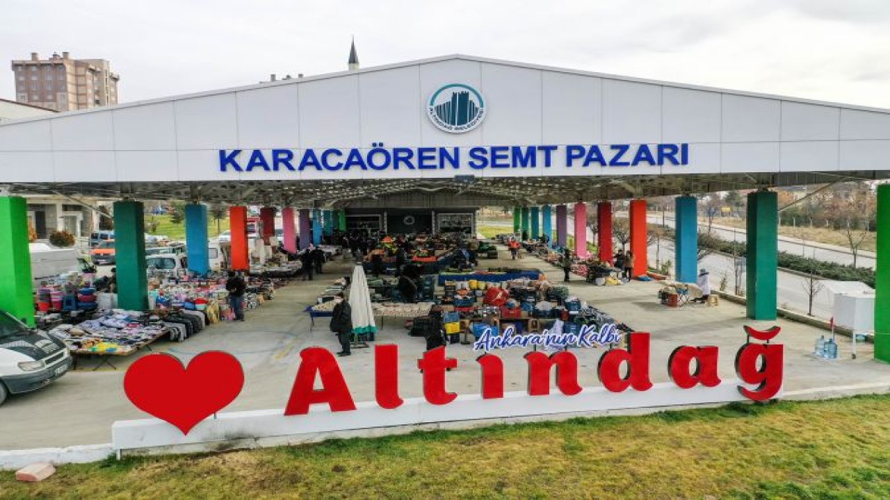 Ankara Haber: Altındağ'a Modern Semt Pazarları...