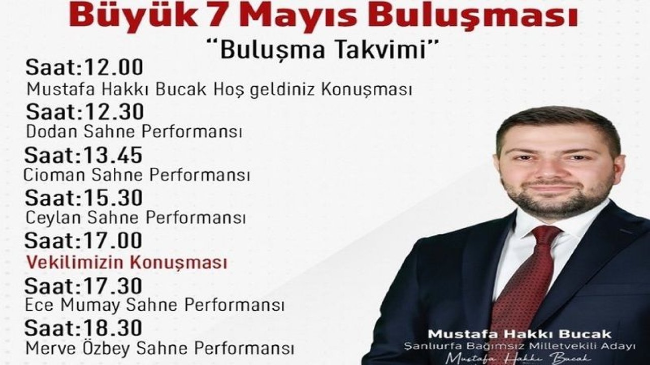 Şanlıurfa’ya Sanatçı Bombardımanı! O İsim İçin Geliyorlar! Merve Özbey, Ceylan, Ece Mumay, Dodan, Cioman Geliyor! İşte 7 Mayıs Şanlıurfa Konserleri…