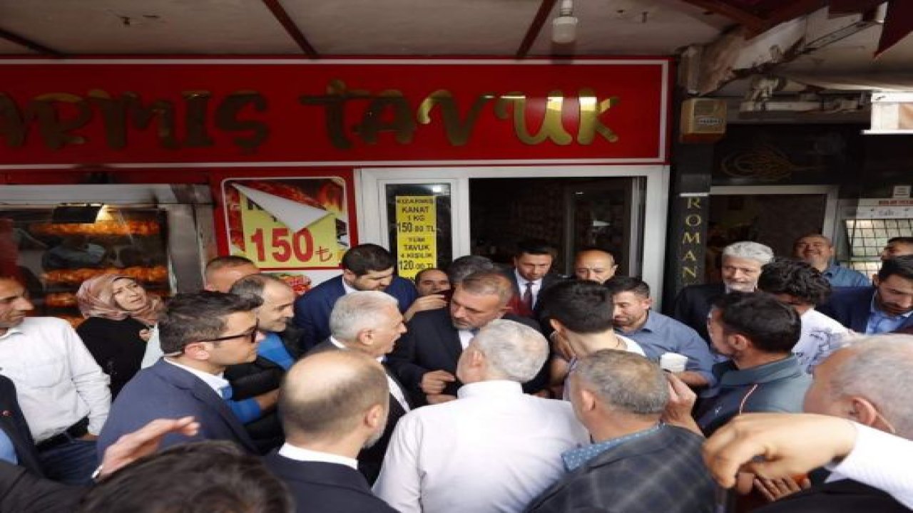 Ankara Haber: Binali Yıldırım Sincan’da! Esnaf ve vatandaşlarla bir araya geldi...
