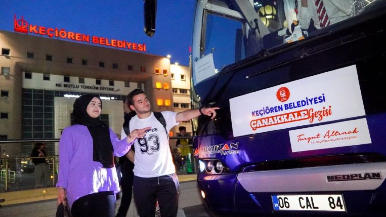Ankara Haber: Genç öğrencilerin Keçiören’den Çanakkale’ye Yolculuğu Başladı!