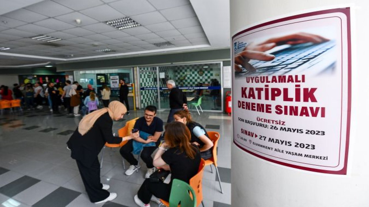 Ankara'da Uygulamalı Kâtiplik Deneme Sınavı Yapıldı!