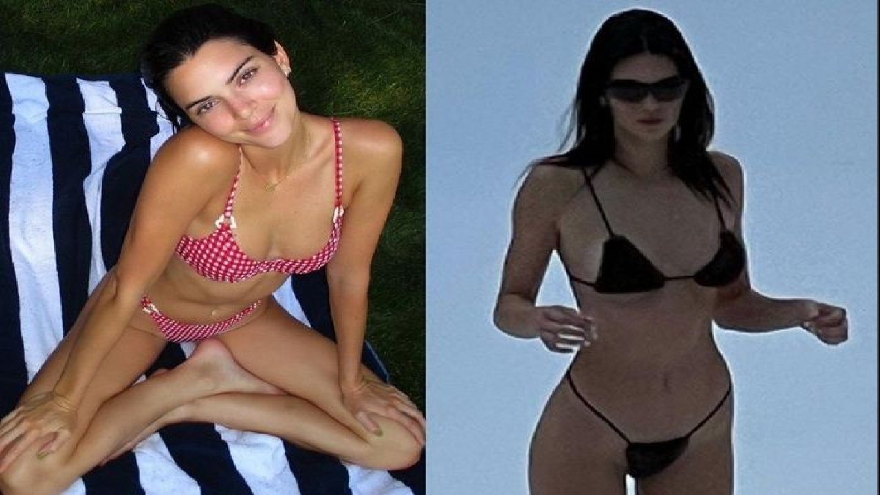 Ünlü model Göğüslerini Tamamen Açıkta Bıraktı! Kendall Jenner Transparan elbisesiyle Sınırları zorladı! “Taş Devrini Yaşıyor” Yok Artık…