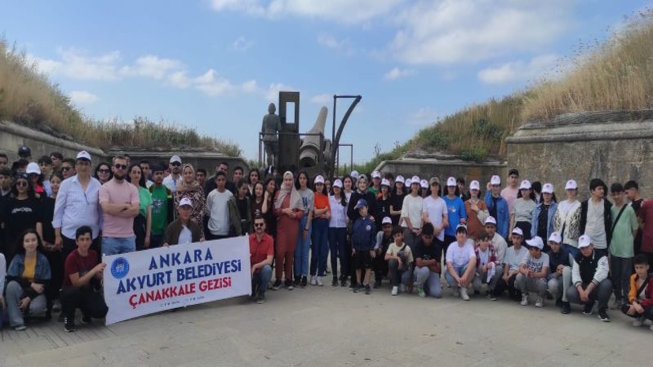 Akyurtlu öğrenciler Çanakkale’de