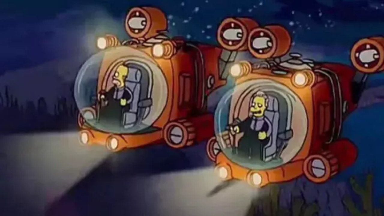 Simpsonlar Yine Bildi! Titan Denizaltısını Yıllar Önce Yayınlamış! Simpsons 17. Sezon 10. Bölüm Denizaltı Videosu