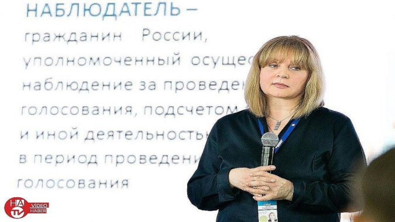 Merkez Seçim Komisyonu Başkanı Pamfilova’ya evinde saldırı
