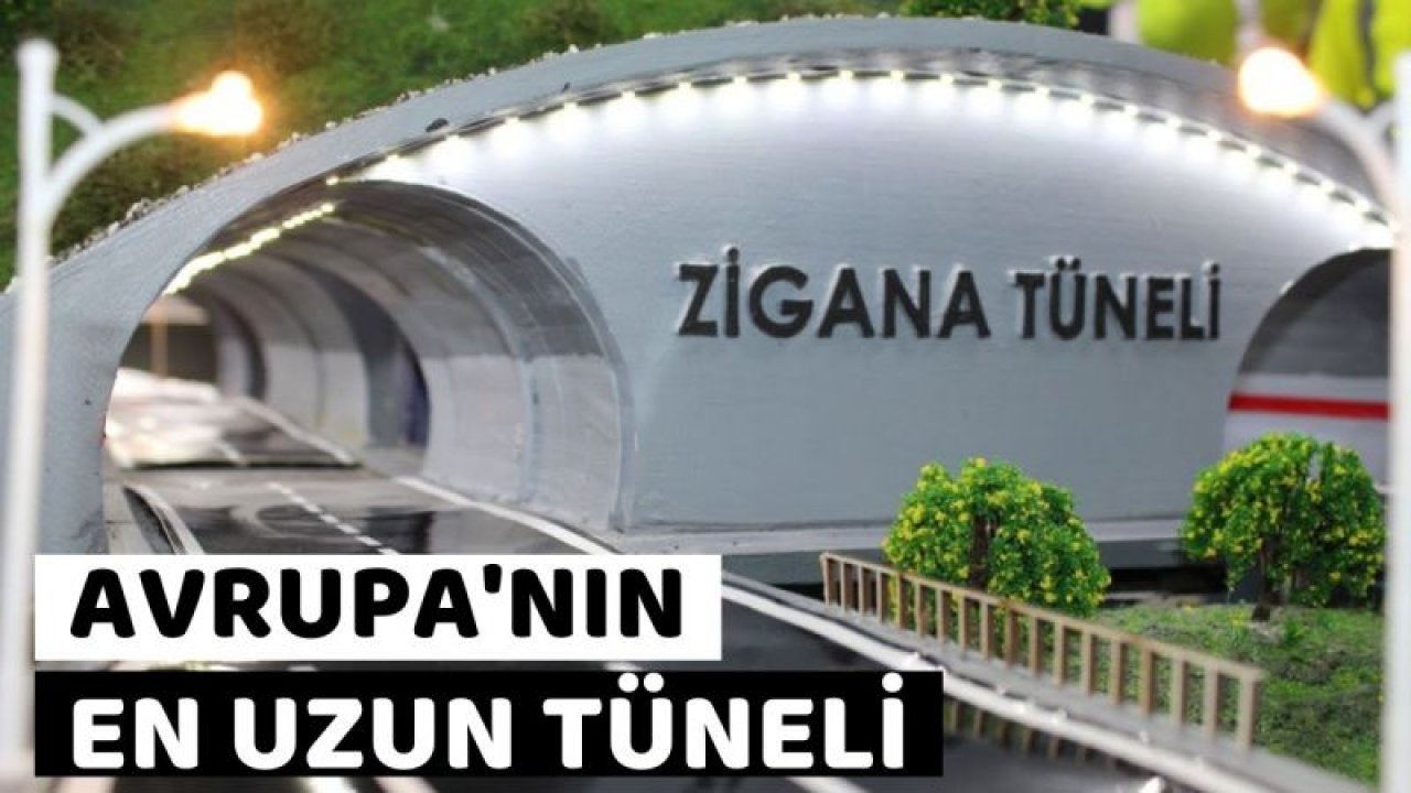 Yeni Zigana’dan 1.5 ayda 251 bin araç geçti! Yeni Zigana Tüneli Nerede?
