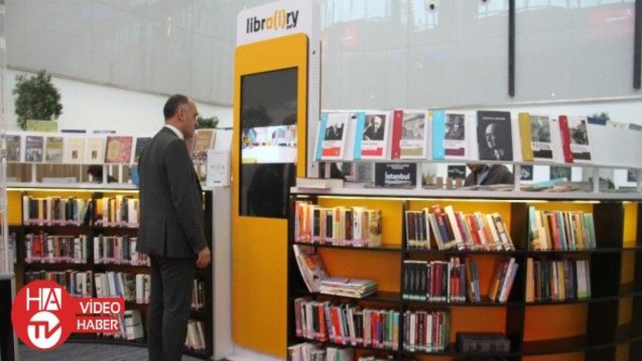 İstanbul Havalimanı’nda dünyada ilk kez uygulanan kütüphane projesi